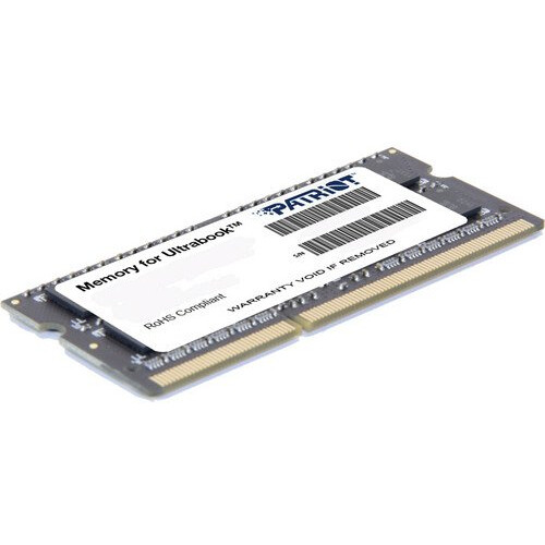 Operatīvā atmiņa 4Gb DDR-III 1600MHz Patriot SO-DIMM (PSD34G1600L81S) - foto 2