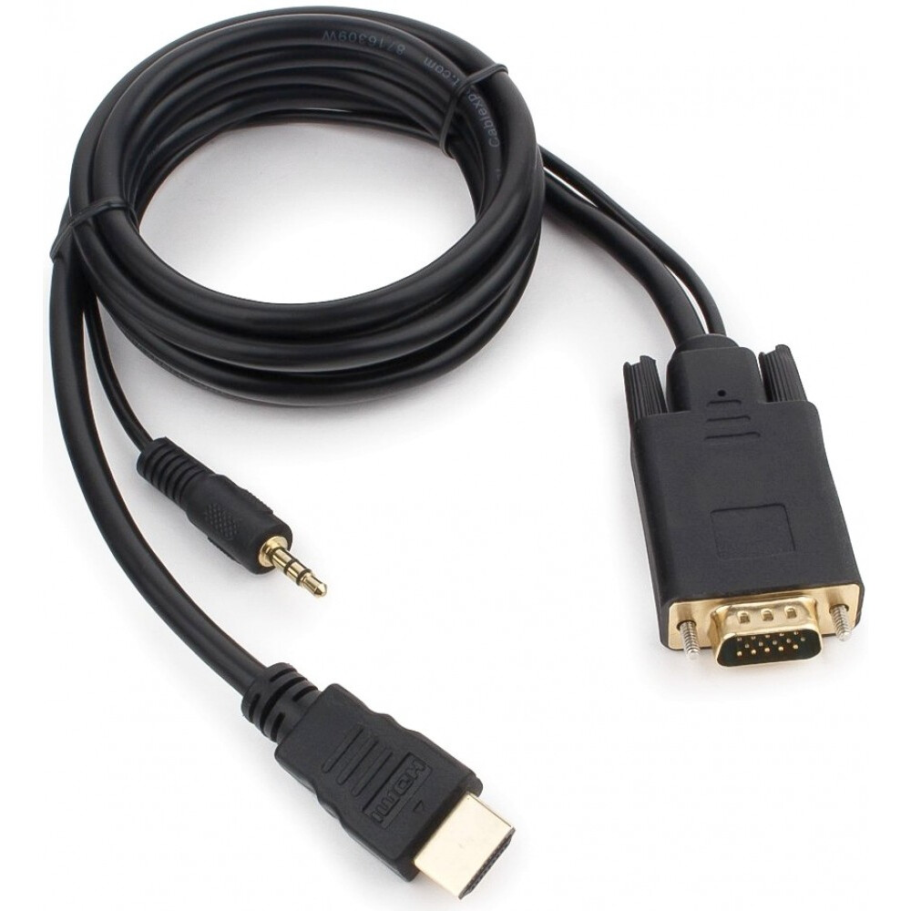 câble HDMI (M) - VGA (M), 1.8m, Cablexpert A-HDMI-VGA-03-6 - photo 2