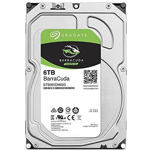 Disque dur 6TB SATA-III Seagate Barracuda (ST6000DM003)