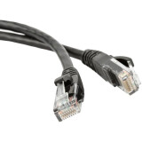 Vads Hyperline PC-LPM-UTP-RJ45-RJ45-C5e-0.15M-LSZH-BK, 0.15m