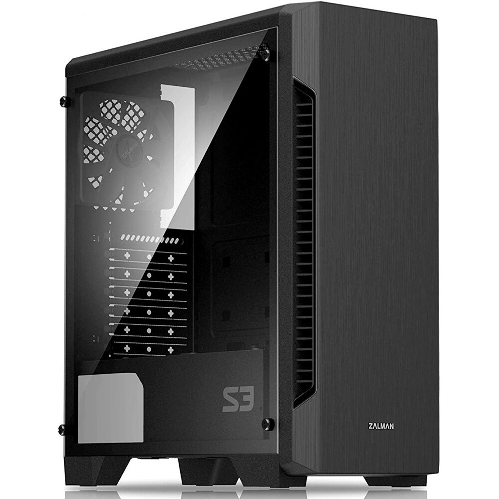 Datoru korpuss Zalman S3 TG Black