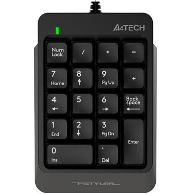 Ciparu bloks A4Tech Fstyler FK13 Grey