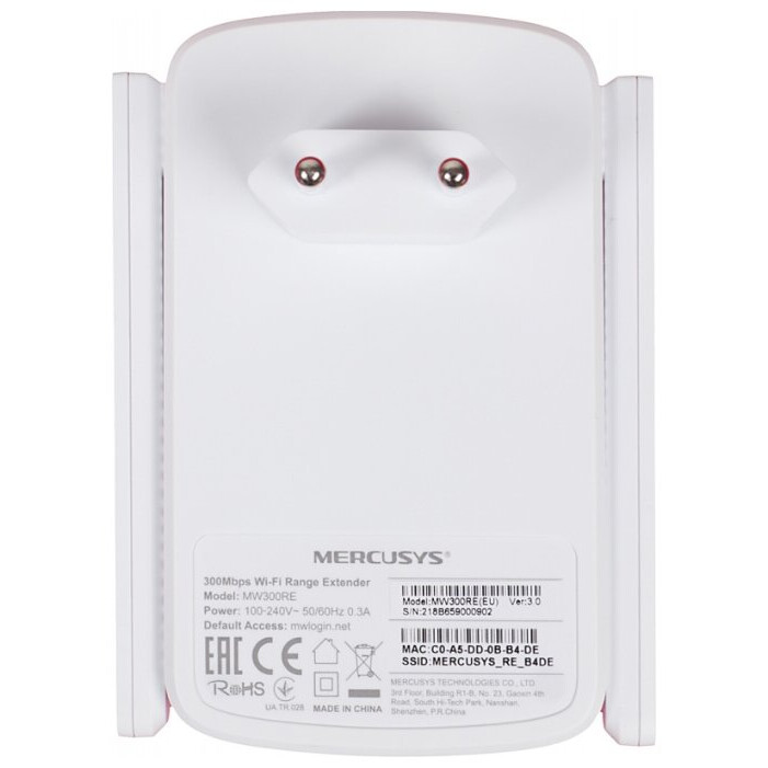 Amplificateur Wi-Fi (répétiteur) Mercusys MW300RE - photo 7