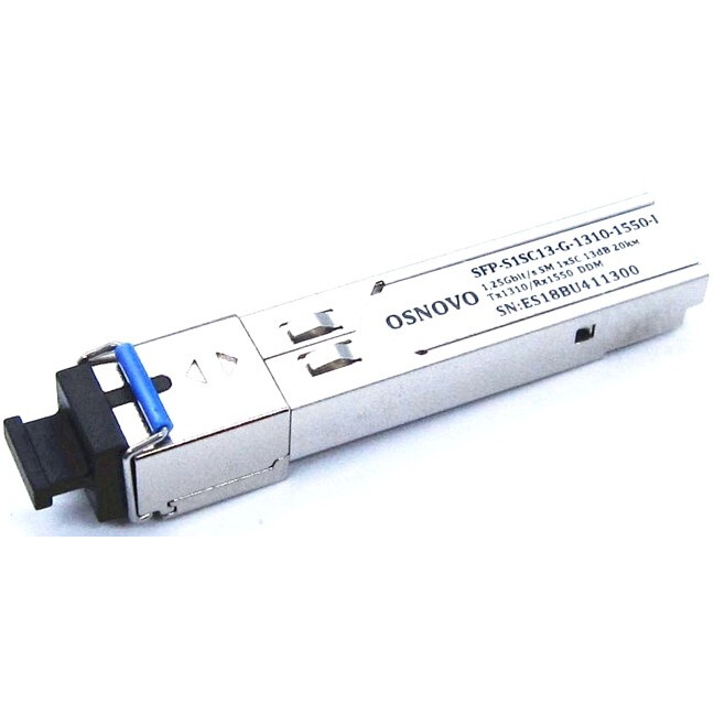 Raiduztvērējs Osnovo SFP-S1SC13-G-1310-1550-I