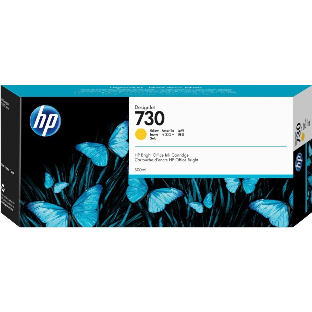 cartouche HP P2V70A (№730) Yellow