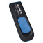 USB zibatmiņa ADATA  UV128 32Gb Black/Blue (AUV128-32G-RBE)