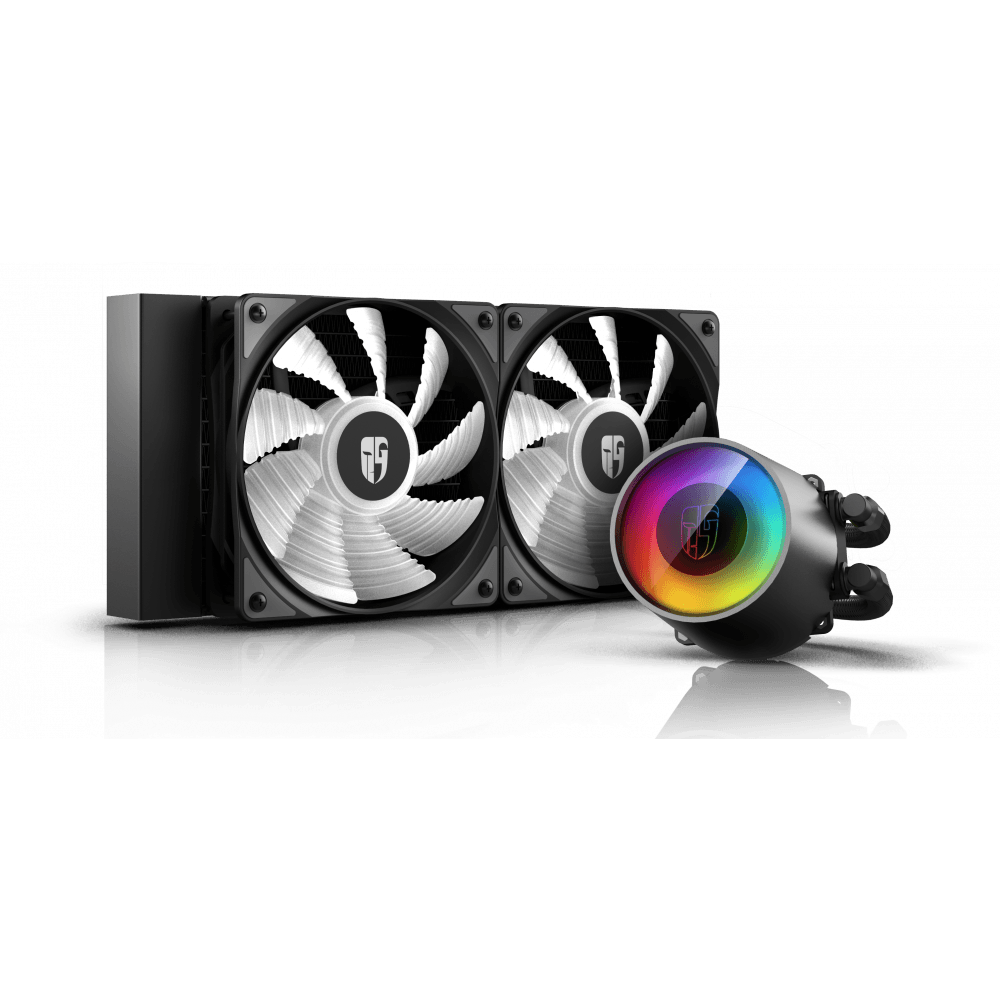 Système de refroidissement liquide DeepCool Castle 240 RGB V2 - DP-GS-H12AR-CSL240V2 - photo 2