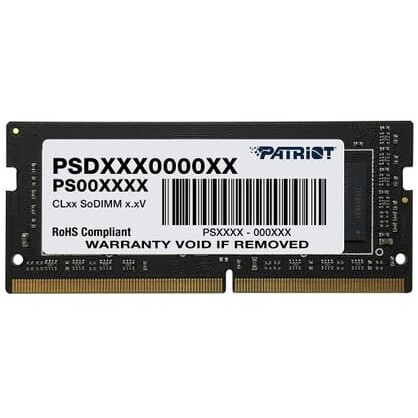 Mémoire vive 16GB DDR4 3200MHz Patriot Signature SO-DIMM (PSD416G320081S)