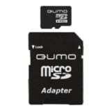 La carte mémoire 32Gb MicroSD QUMO (QM32MICSDHC10) (QM32MICSDHC10/QM32GMICSDHC10)