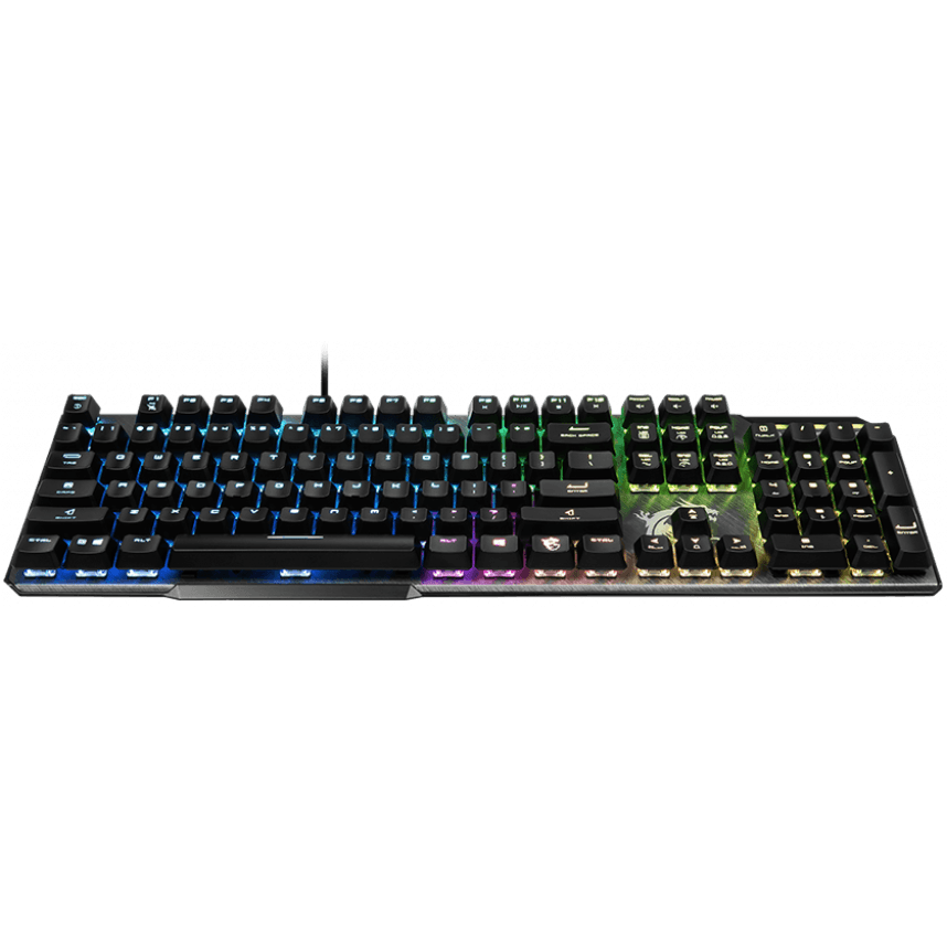 Tastatūra MSI Vigor GK-50 Elite (Kailh Blue) - foto 3