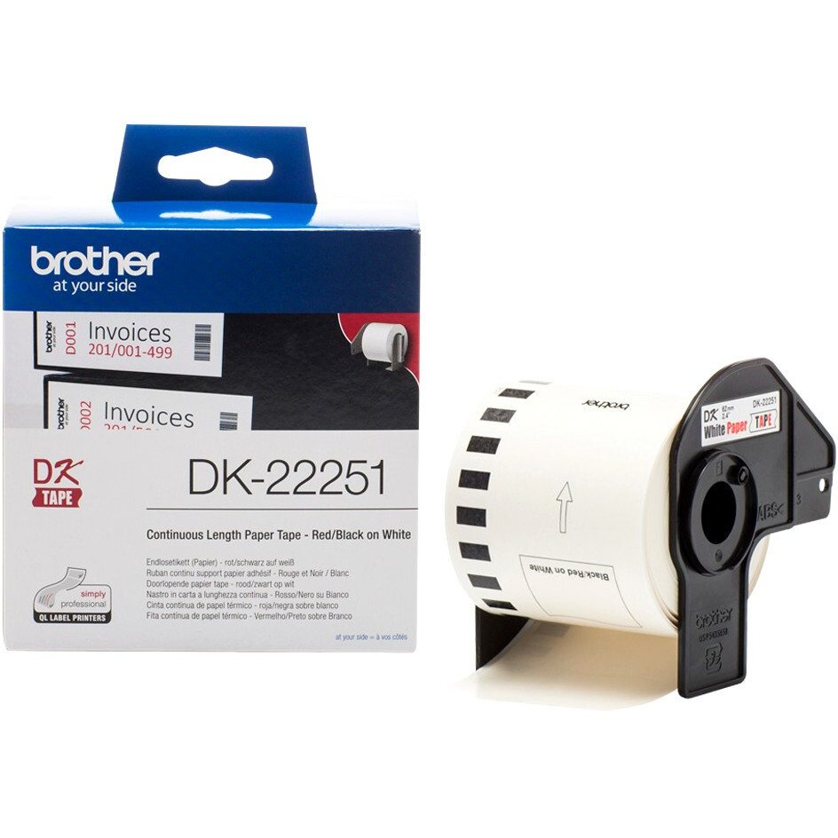 Étiquettes thermosensibles Brother DK22251