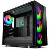Datoru korpuss Fractal Design Define S2 Vision RGB TG Blackout (FD-CA-DEF-S2V-RGB-BKO-TGD)