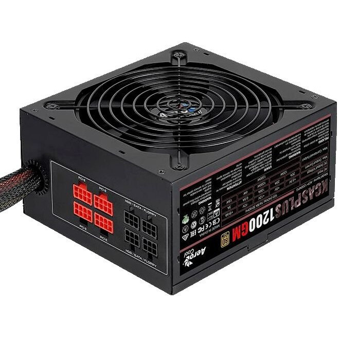 Barošanas bloks 1200W AeroCool KCAS PLUS 1200GM - foto 2