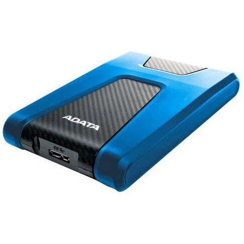 Disque dur externe 1TB ADATA HD650 Blue (AHD650-1TU31-CBL)