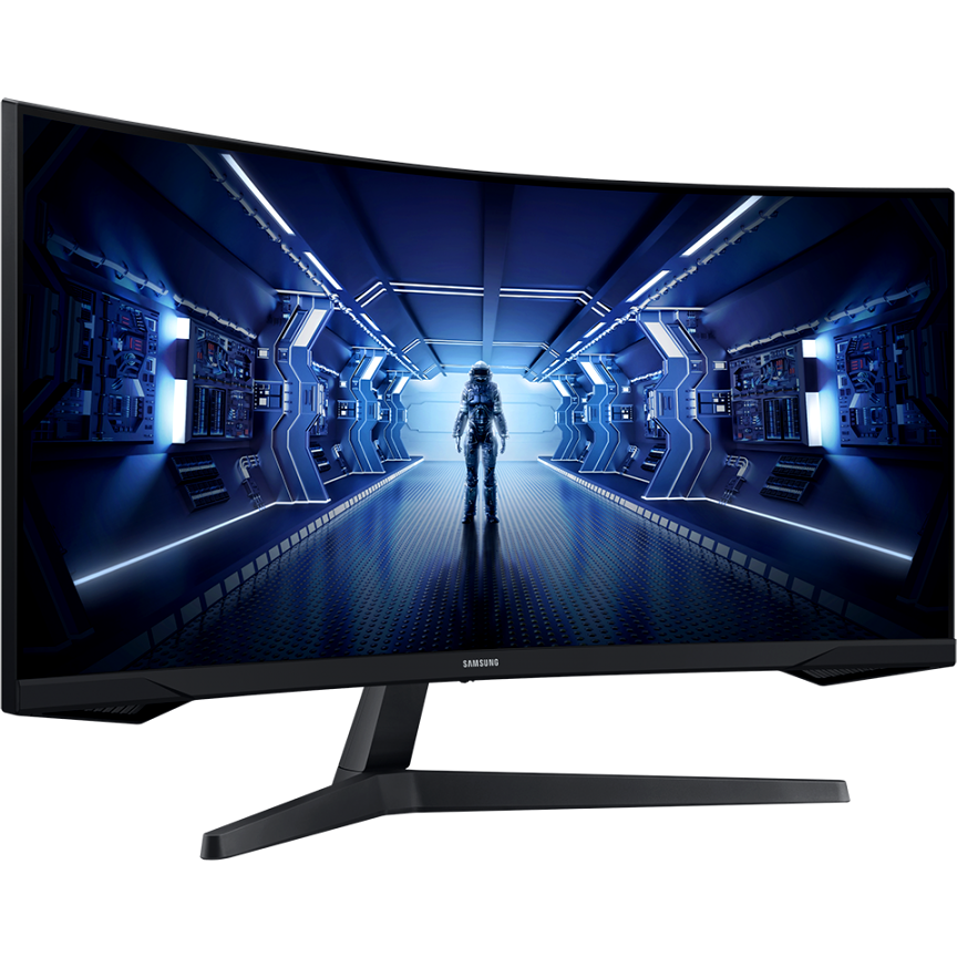Moniteur Samsung 34" C34G55TWWI Odyssey G5 - LC34G55TWWPXEN