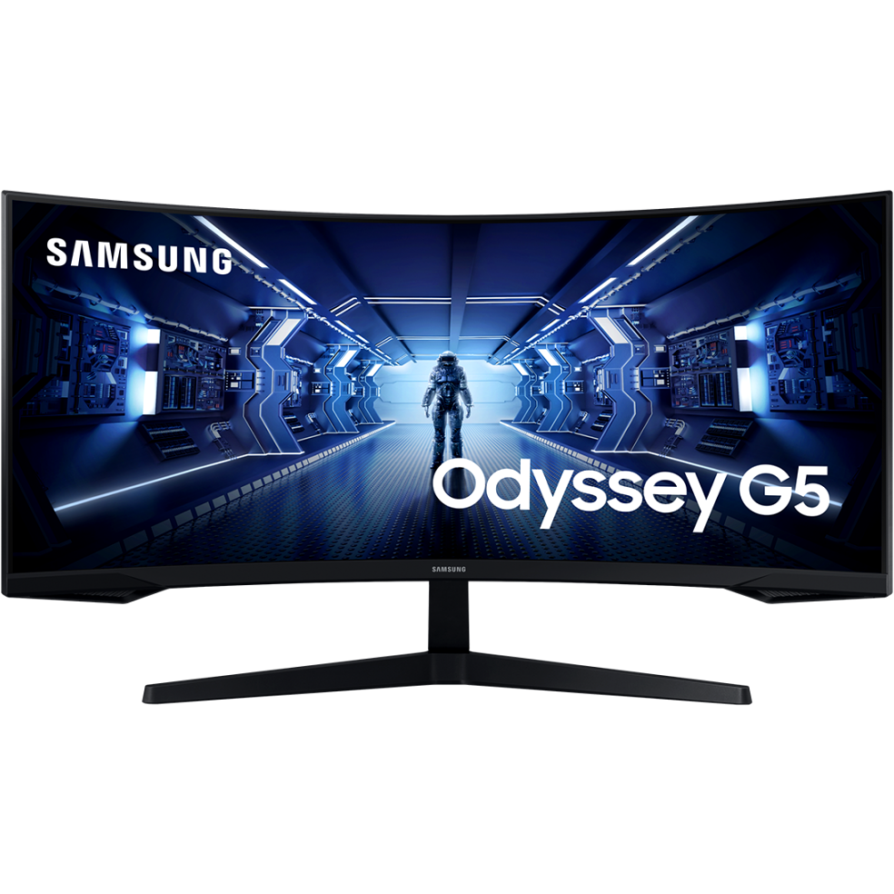 Moniteur Samsung 34" C34G55TWWI Odyssey G5 - LC34G55TWWPXEN - photo 3