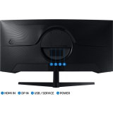 Moniteur Samsung 34" C34G55TWWI Odyssey G5 (LC34G55TWWPXEN)