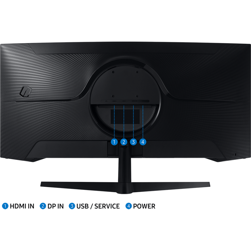 Moniteur Samsung 34" C34G55TWWI Odyssey G5 - LC34G55TWWPXEN - photo 17