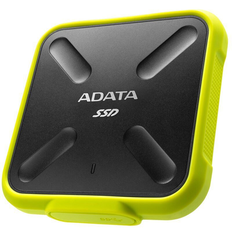 Disques SSD externes 512Gb ADATA SD700 Yellow (ASD700-512GU31-CYL)