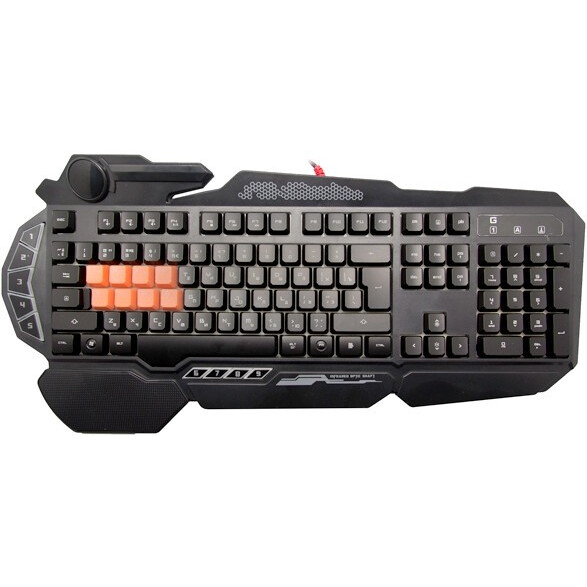 Tastatūra A4Tech Bloody B318 Black - foto 2