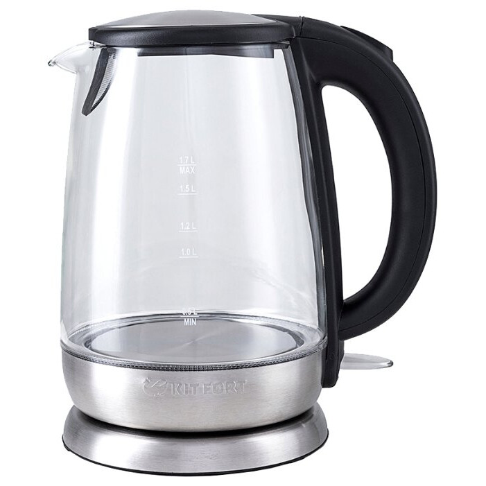 Kettle Kitfort KT-619 Silver/Black - КТ-619