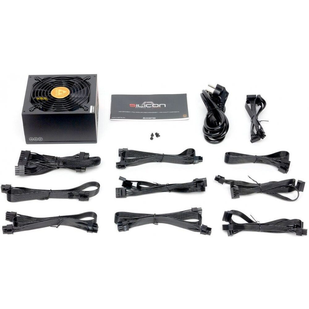 Barošanas bloks 1000W Chieftec Silicon (SLC-1000C) - foto 5