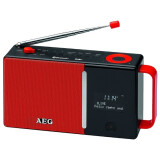 récepteur radio AEG DAB 4158 DAB+ Red