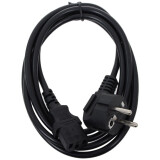 Barošanas kabelis Schuko - IEC-320-C13, 3m, Gembird PC-186-10