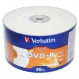 Disks DVD-R Verbatim 4.7Gb 16x Printable (50pcs) (43793)