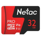 La carte mémoire 32Gb MicroSD Netac P500 Extreme Pro (NT02P500PRO-032G-S)