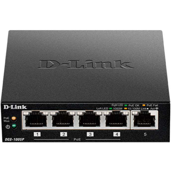 Commutateur (switch) D-Link DGS-1005P