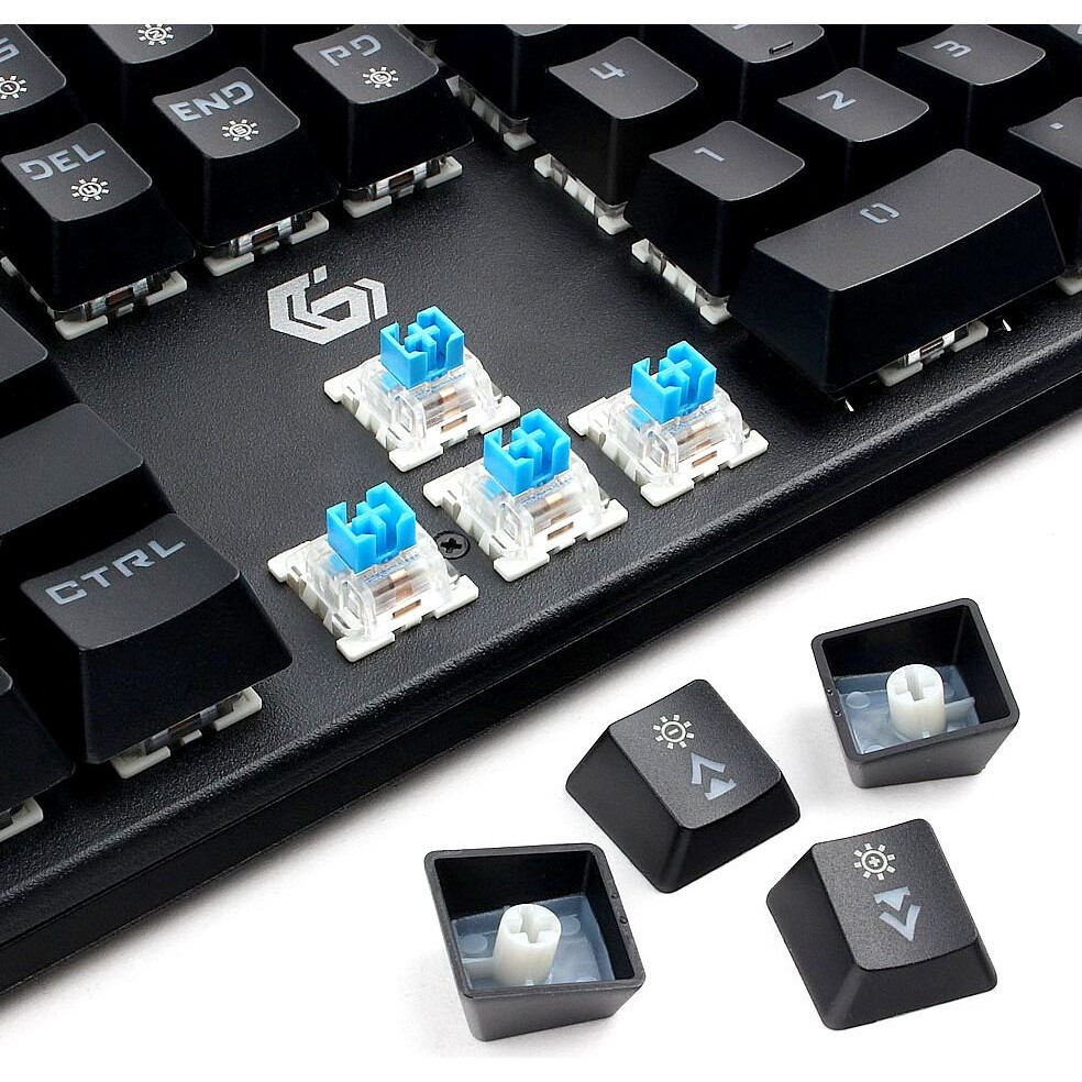 Tastatūra Gembird KB-G550L Black USB - foto 6