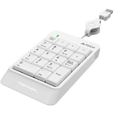 Ciparu bloks A4Tech Fstyler FK13 White