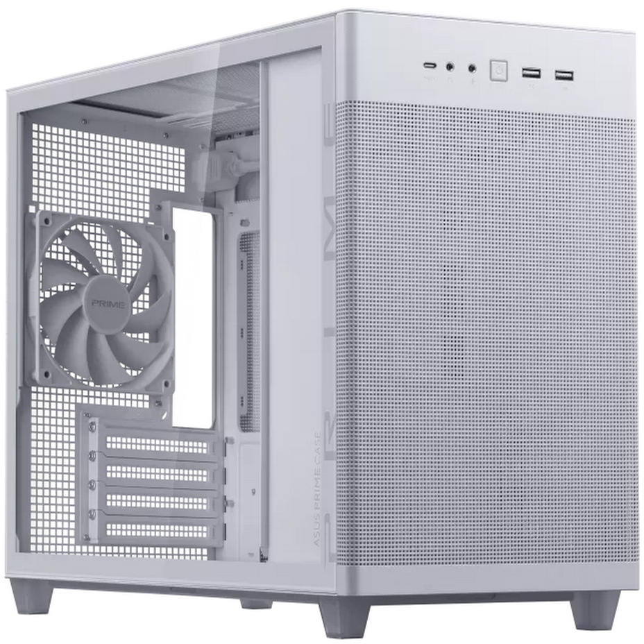 Boîtier ASUS Prime AP201 TG White - 90DC00G3-B39010