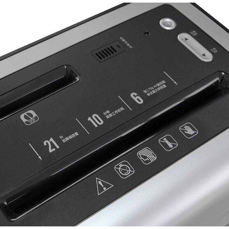 Papīra smalcinātājs (šrederis) Deli 9914 - foto 4