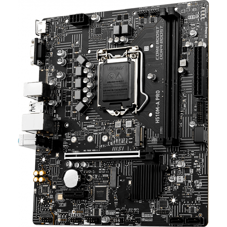 Pamatplate MSI H510M-A PRO - foto 2