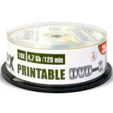 Disks DVD-R Mirex 4.7Gb 16x Cake Box Printable (25pcs) (203285)