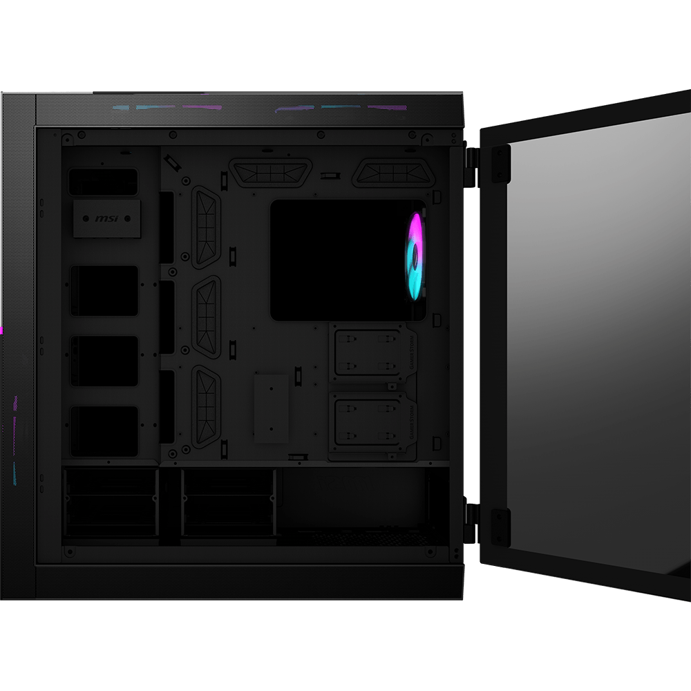 Datoru korpuss MSI MPG SEKIRA 500X Black - foto 6