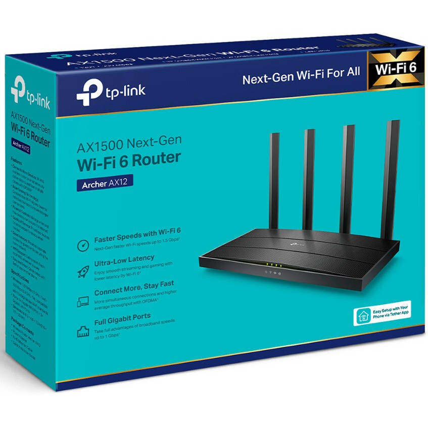 routeur Wi-Fi TP-Link Archer AX12 - photo 3