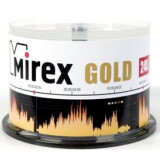 Disks CD-R Mirex 700Mb 24x Gold Cake Box (50pcs) (201793)