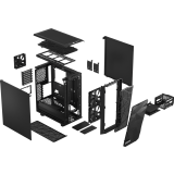 Datoru korpuss Fractal Design Meshify 2 Compact Solid Black (FD-C-MES2C-01)