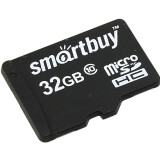 Atmiņas kartes 32Gb MicroSD SmartBuy (SB32GBSDCL10-00)
