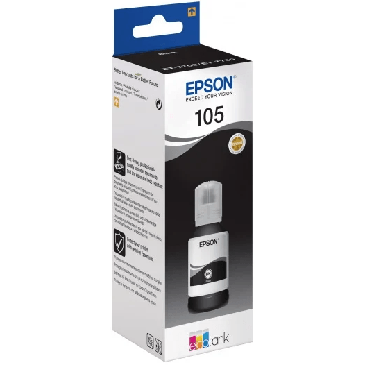 Tinte Epson ink 70 ml, 8000 pages Black (C13T00Q140) - foto 2