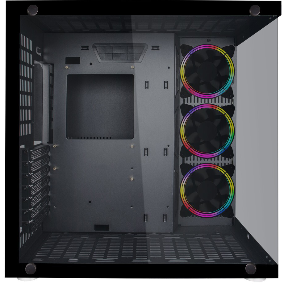 Datoru korpuss 1STPLAYER STEAM PUNK SP8 Black - SP8-G3 - foto 5