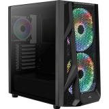 Datoru korpuss AeroCool AirHawk Duo Black (4710562752434)