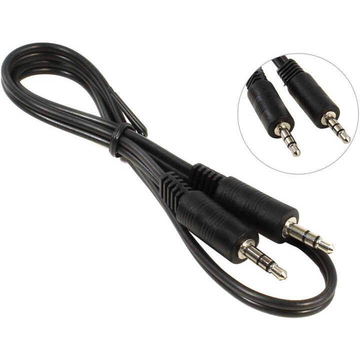 Kabelis 3.5 Jack (M) - 3.5 Jack (M), 0.5m, 5bites AC35J-005M