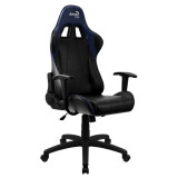 Spēļu krēsls AeroCool AC100 AIR Black/Blue (EN55046)