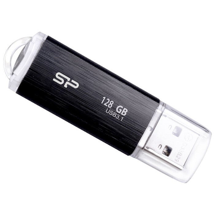 USB zibatmiņa Silicon Power Blaze B02 128Gb (SP128GBUF3B02V1K)