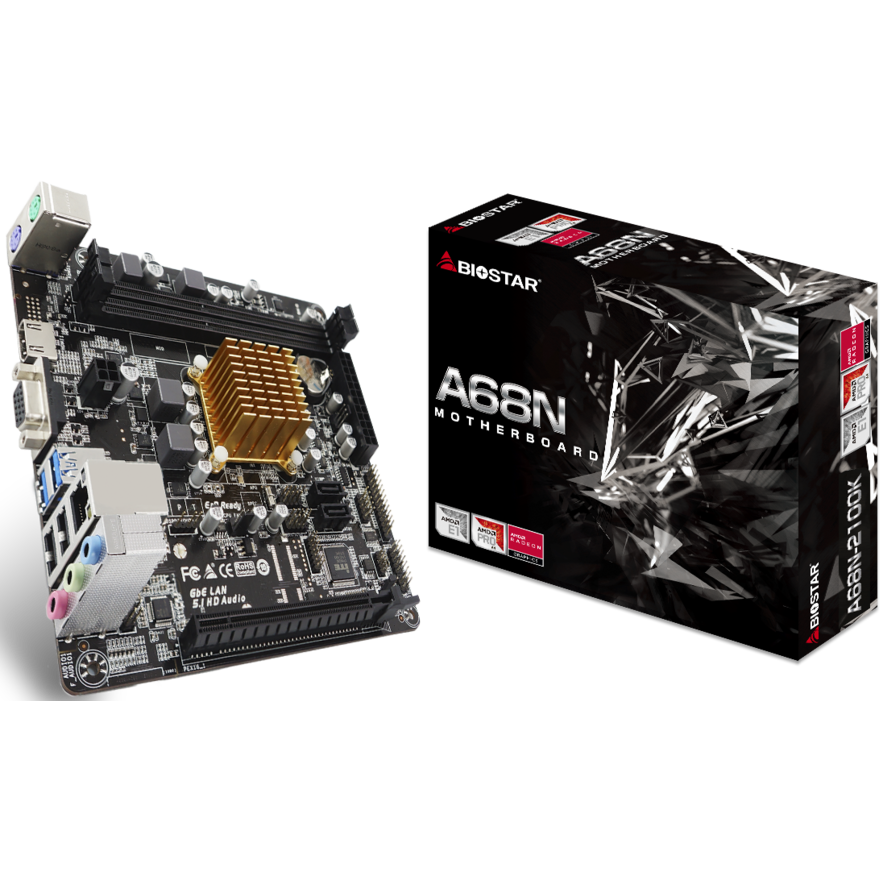 Carte mère Biostar A68N-2100K + AMD E1-6010 onboard - photo 4
