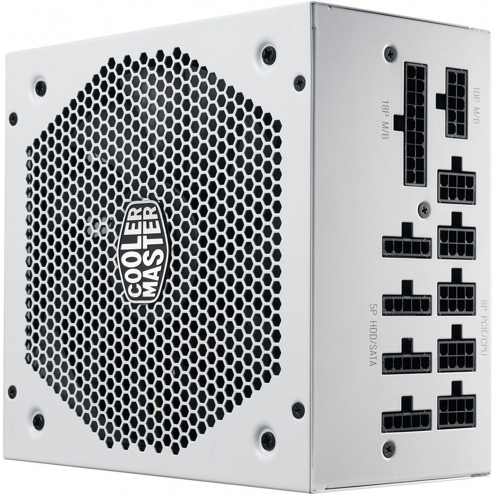 Barošanas bloks 750W Cooler Master V750 Gold V2 White Edition (MPY-750V-AGBAG-EU)